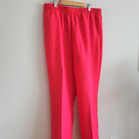 PENMAN Women’s Pink Leisure Dress Pants Size 14 - Picture 2 of 4